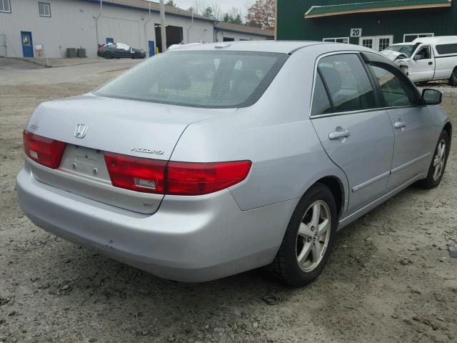 1HGCM56835A021391 - 2005 HONDA ACCORD EX SILVER photo 4