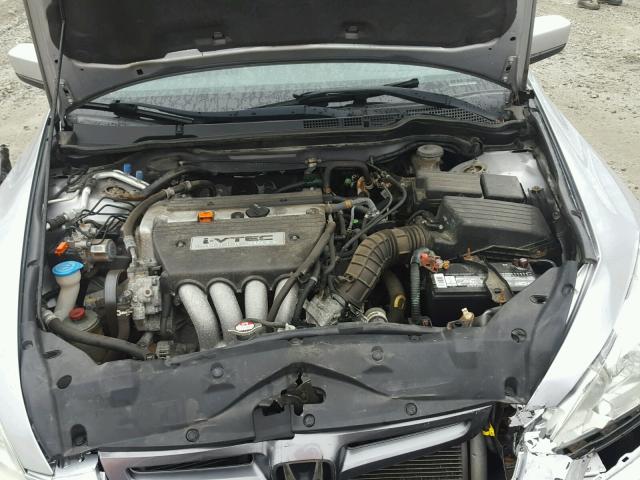 1HGCM56835A021391 - 2005 HONDA ACCORD EX SILVER photo 7