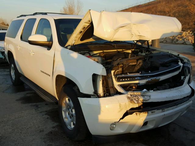 1GNUKJE30AR115030 - 2010 CHEVROLET SUBURBAN K WHITE photo 1