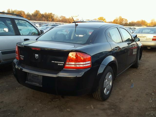 1B3LC46B79N562211 - 2009 DODGE AVENGER SE BLACK photo 4