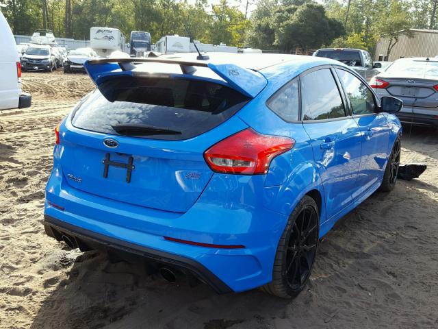 WF0DP3TH9G4115826 - 2016 FORD FOCUS RS BLUE photo 4