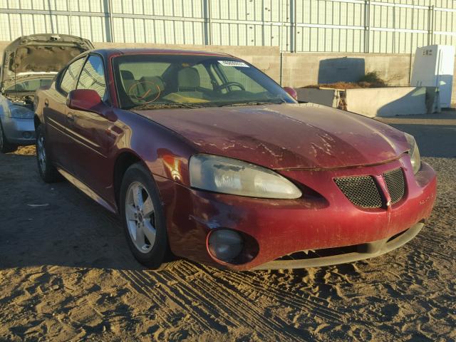 2G2WP522451199300 - 2005 PONTIAC GRAND PRIX RED photo 1