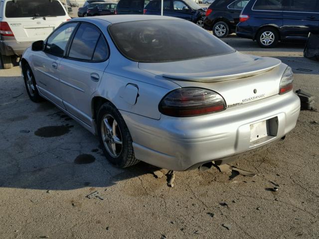 1G2WP52KX2F177869 - 2002 PONTIAC GRAND PRIX SILVER photo 3