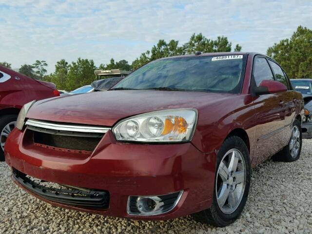 1G1ZU57N17F121890 - 2007 CHEVROLET MALIBU LTZ BURGUNDY photo 2