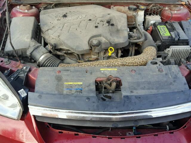 1G1ZU57N17F121890 - 2007 CHEVROLET MALIBU LTZ BURGUNDY photo 7