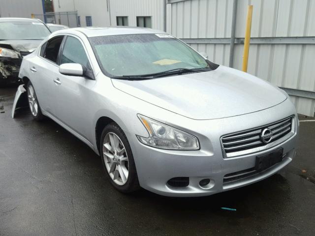 1N4AA5AP8EC464644 - 2014 NISSAN MAXIMA S SILVER photo 1