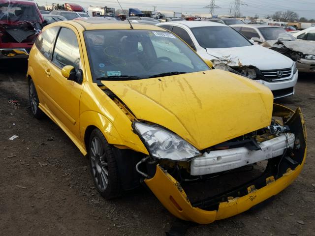 3FAHP39503R180864 - 2003 FORD FOCUS SVT YELLOW photo 1