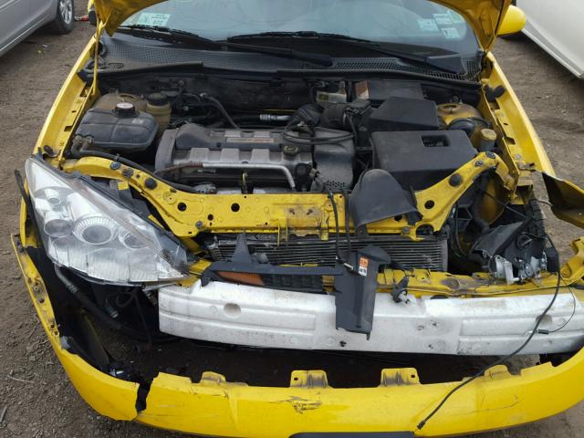 3FAHP39503R180864 - 2003 FORD FOCUS SVT YELLOW photo 7