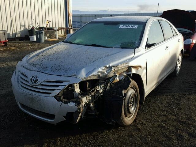 4T1BE46K07U023058 - 2007 TOYOTA CAMRY NEW SILVER photo 2