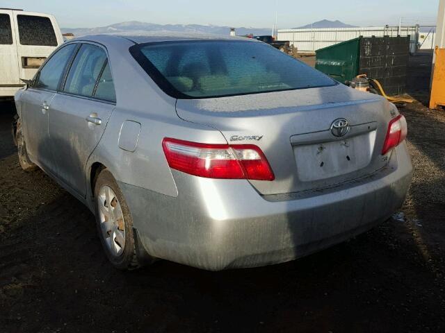 4T1BE46K07U023058 - 2007 TOYOTA CAMRY NEW SILVER photo 3