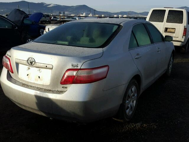 4T1BE46K07U023058 - 2007 TOYOTA CAMRY NEW SILVER photo 4