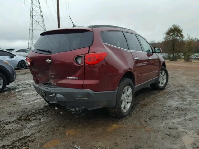 1GNER23D59S146568 - 2009 CHEVROLET TRAVERSE L RED photo 4