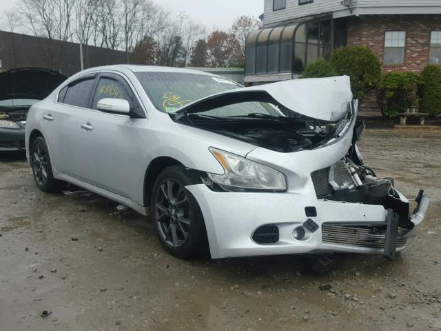 1N4AA5AP1BC804549 - 2011 NISSAN MAXIMA S SILVER photo 1