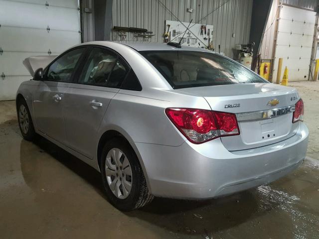 1G1PA5SG4G7122308 - 2016 CHEVROLET CRUZE LIMI SILVER photo 3