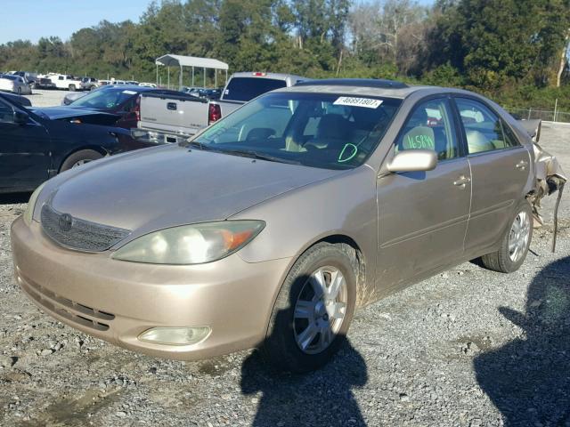 4T1BE32KX3U259243 - 2003 TOYOTA CAMRY LE TAN photo 2