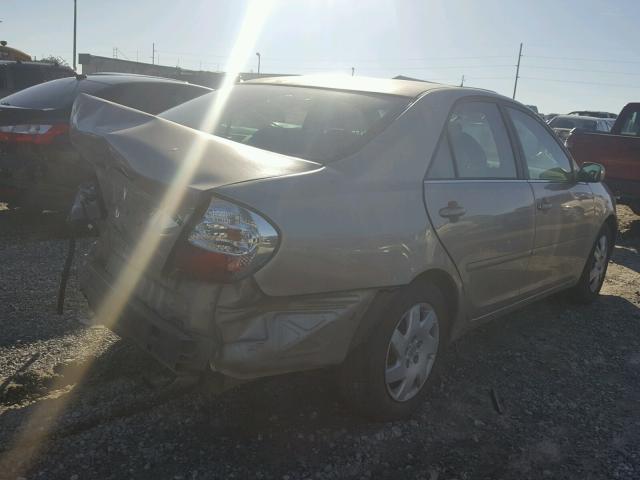 4T1BE32KX3U259243 - 2003 TOYOTA CAMRY LE TAN photo 4