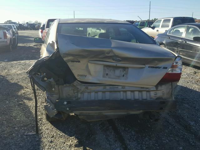 4T1BE32KX3U259243 - 2003 TOYOTA CAMRY LE TAN photo 9