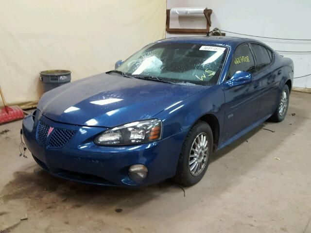 2G2WS522241370820 - 2004 PONTIAC GRAND PRIX BLUE photo 2