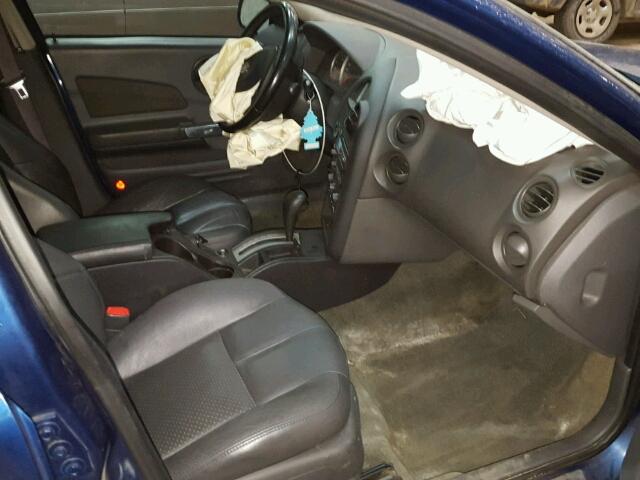 2G2WS522241370820 - 2004 PONTIAC GRAND PRIX BLUE photo 5