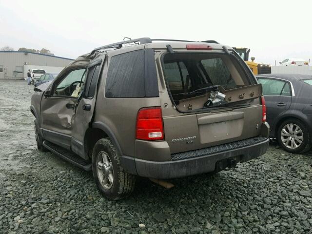 1FMZU73W33UB17021 - 2003 FORD EXPLORER X BEIGE photo 3