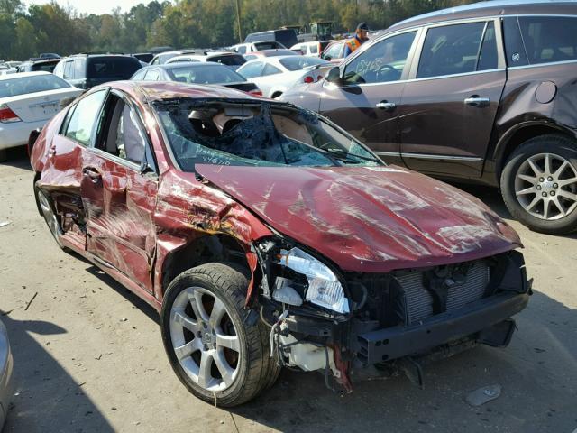 1N4BA41EX7C846710 - 2007 NISSAN MAXIMA SE RED photo 1