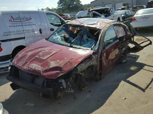 1N4BA41EX7C846710 - 2007 NISSAN MAXIMA SE RED photo 2