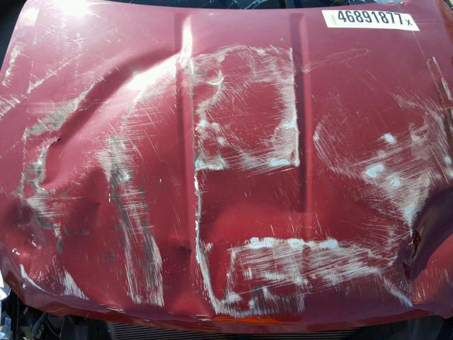 1N4BA41EX7C846710 - 2007 NISSAN MAXIMA SE RED photo 7