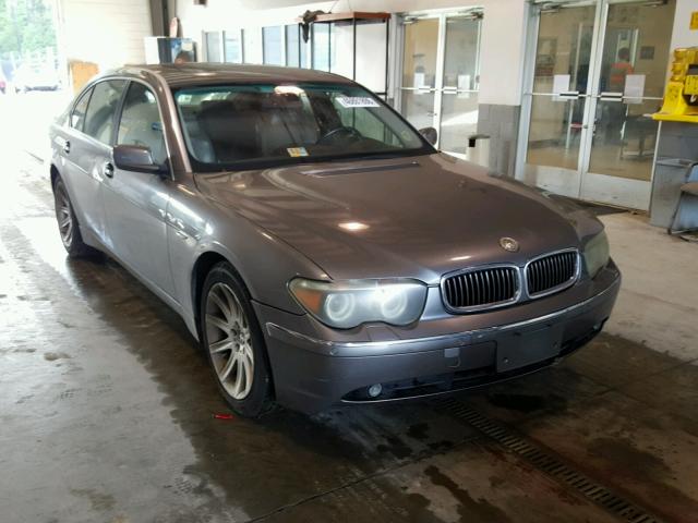 WBAGN63494DS48194 - 2004 BMW 745 LI Күміс фото 1