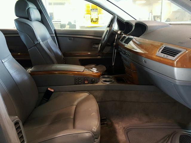 WBAGN63494DS48194 - 2004 BMW 745 LI Күміс фото 5
