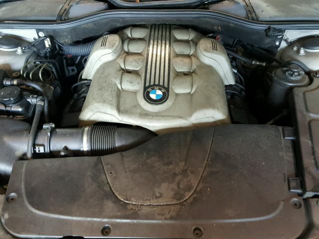 WBAGN63494DS48194 - 2004 BMW 745 LI Күміс фото 9