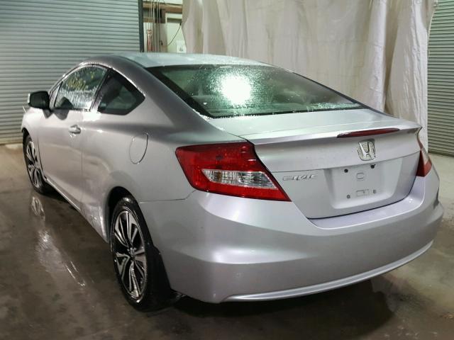 2HGFG3B86CH500336 - 2012 HONDA CIVIC EX GRAY photo 3