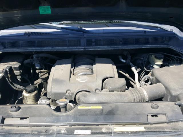 5N1AA08A94N731724 - 2004 NISSAN ARMADA SE GREEN photo 7