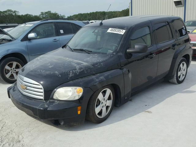 3GNBAADB6AS526691 - 2010 CHEVROLET HHR LS BLACK photo 2