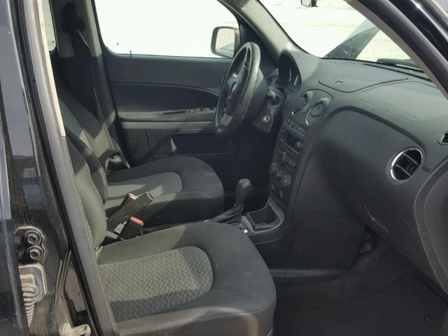 3GNBAADB6AS526691 - 2010 CHEVROLET HHR LS BLACK photo 5