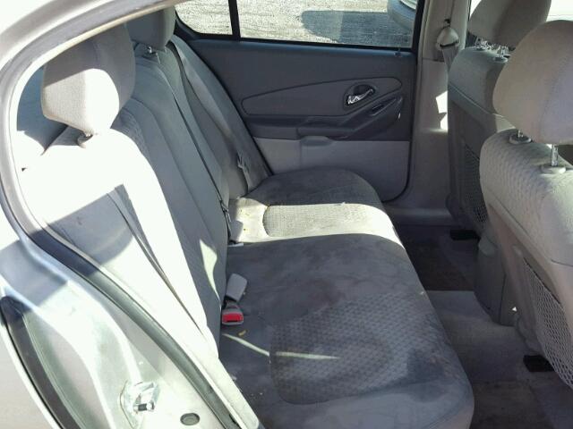 1G1ZT58N17F200722 - 2007 CHEVROLET MALIBU LT Gümüş foto 6