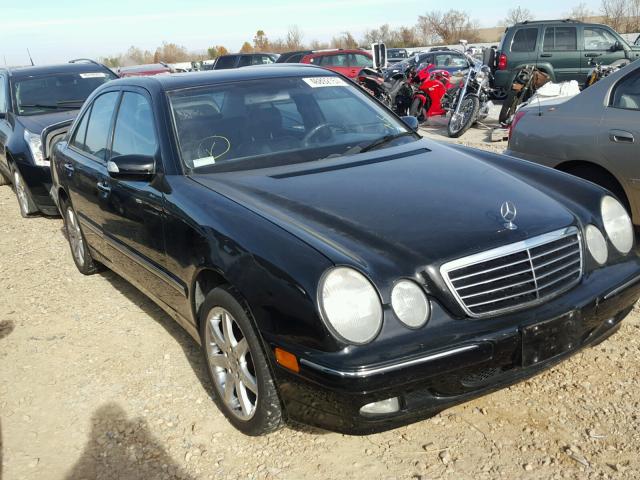 WDBJF83J02X066126 - 2002 MERCEDES-BENZ E BLACK photo 1