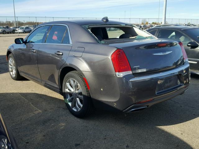 2C3CCARG5FH757138 - 2015 CHRYSLER 300 LIMITE GRAY photo 3