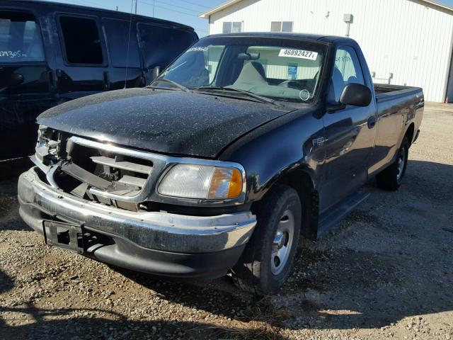 1FTZF1727YNA36799 - 2000 FORD F150 BLACK photo 2