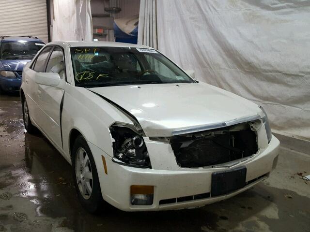 1G6DP567050200840 - 2005 CADILLAC CTS HI FEA WHITE photo 1