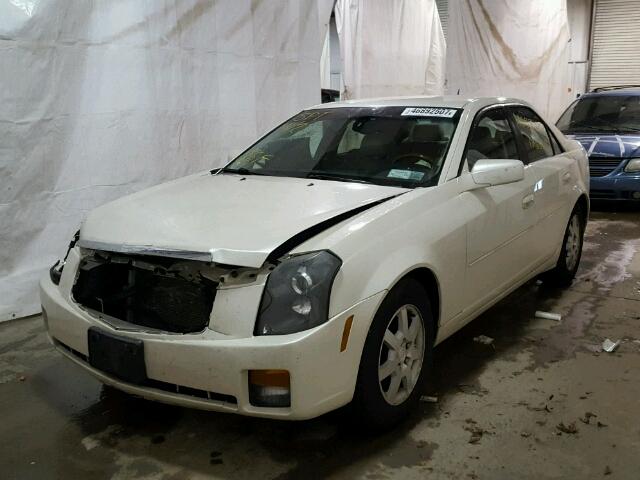 1G6DP567050200840 - 2005 CADILLAC CTS HI FEA WHITE photo 2