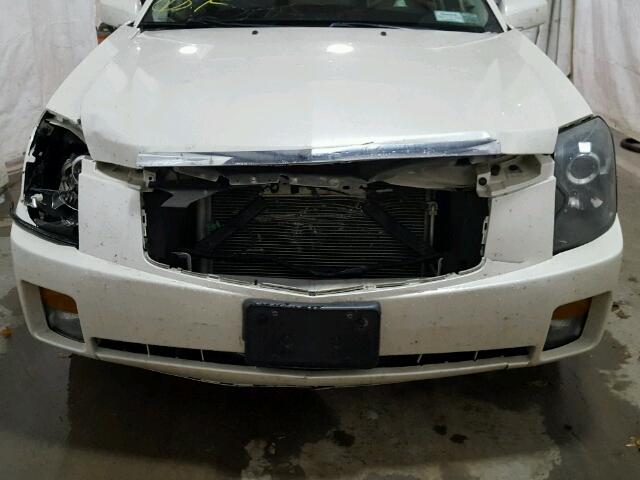 1G6DP567050200840 - 2005 CADILLAC CTS HI FEA WHITE photo 7