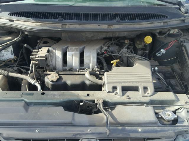 2B4GP45R7WR741833 - 1998 DODGE CARAVAN SE GREEN photo 7