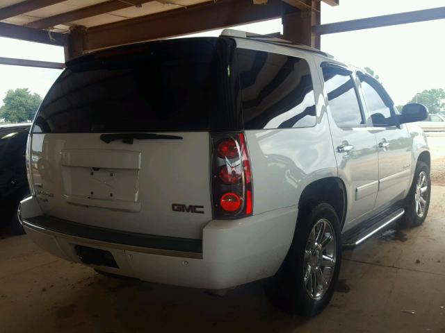 1GKUCEEF4AR115236 - 2010 GMC YUKON DENA WHITE photo 4