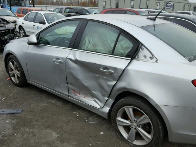 1G1PE5SB5D7228819 - 2013 CHEVROLET CRUZE LT SILVER photo 9