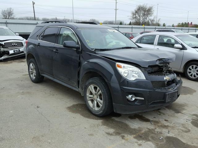 2GNFLGEK3E6157595 - 2014 CHEVROLET EQUINOX LT BLACK photo 1