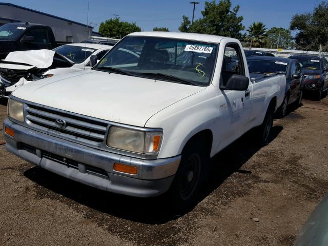 JT4VD10A9P0005409 - 1993 TOYOTA T100 WHITE photo 2