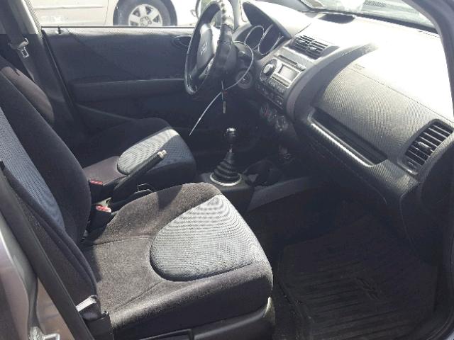 JHMGD37677S018877 - 2007 HONDA FIT S 银色 照片 5