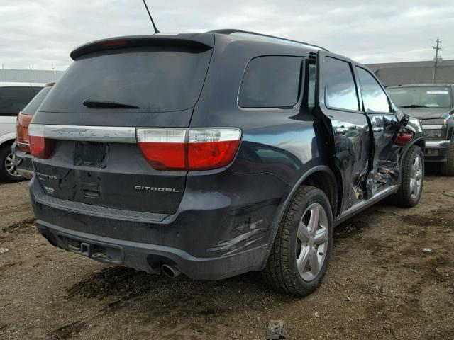 1D4SE5GT3BC593851 - 2011 DODGE DURANGO CI BLACK photo 4