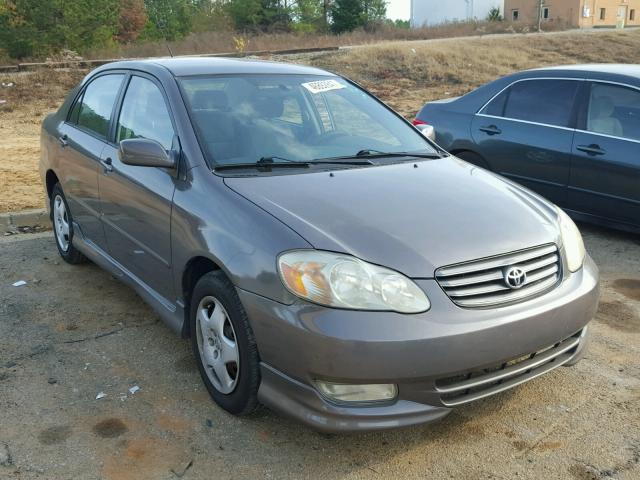 1NXBR32E33Z166031 - 2003 TOYOTA COROLLA CE GRAY photo 1