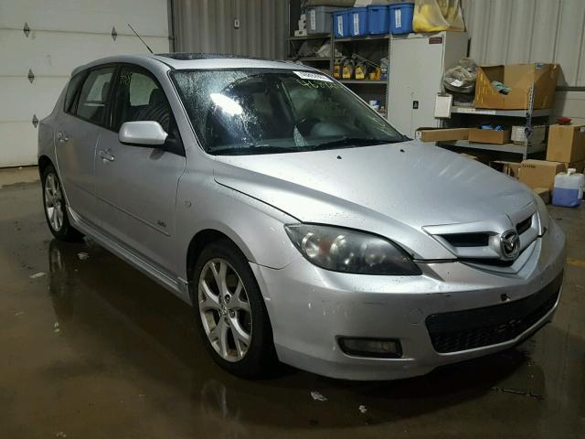 JM1BK344871647879 - 2007 MAZDA 3 HATCHBAC SILVER photo 1